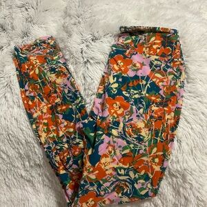 Floral Patterned Leggings